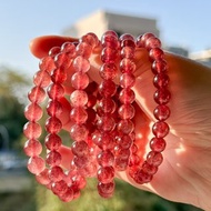 │星光紅草莓晶 │鴿血紅色 │天然石水晶 │送禮自用