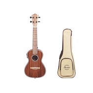 Bamboo Bamboo Ukulele Preamplifier Equipped with Tuner Electric Ukulele Concert Size Core Re-Gear Pegs