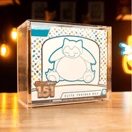 [K]Acrylic Case Elite Trainer Box Booster Display Case Collector Protector UV Resistant with Super S