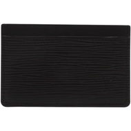 路易威登 Portecartes Simple Epi 皮革 Epi Noir 黑色卡包 LV 1682 [LOUIS VUITTON] 成色極佳