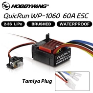 HobbyWing QuicRun 1060 60A Brushed ESC 2-3S Waterproof Electronic Speed Controller For 1:10 Axial SC
