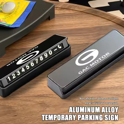 For GAC MOTOR Car Temporary Parking Card Phone Number Card Plate Accessories Aion S Aion Y AION V Tr