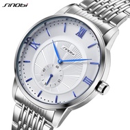 SINOBI Design Stainlee Steel Men's Watches Casual Business Man's Quartz Wristwatches Male Clock Reloj Hombre SYUE