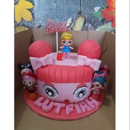ready Cake Ultah LOL / Kue Ulang Tahun LOL / Birthday Cake