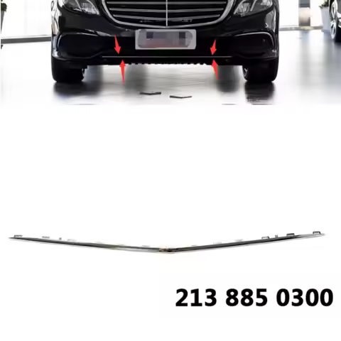 W213 Front Bumper Decorative Strip Front Bumper Decorative Strip For Mercedes Benz E Class W213 2016
