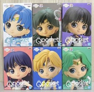 [日版全新] 景品Figure - Qposket - 美少女戰士系列  - 火野麗 - 水野亞美 - 天王瑤 - 土萌瑩 - 冥王雪奈 - 海王滿