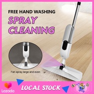 Wet &amp; Dry Water Spray Mop Microfiber Floor Mopping Dust Collector 360° Rotating Rod Floor Sweeper Lazy Floor Mop Cleaning Tool