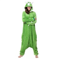 HIJAU MIKE WAZOWSKI GREEN SULLEY MONSTER INC ONESIE COSTUME CHILDREN'S COSPLAY PAJAMAS