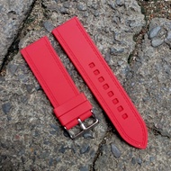 MERAH Red Watch strap -26mm rubber silickon original
