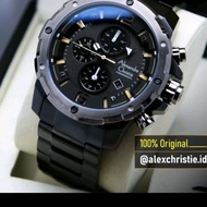 ALEXANDER CHRISTIE PRIA AC 6410MC BLACK RANTAI ORIGINAL - JAM TANGAN A