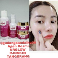 Neww Paket Skincare Pemutih Wajah - Cream Bpom Nr Glow Rjn Skincare