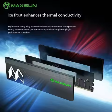 Mingxuan's new DDR5 Dark Glow 6000MHz Hynix A-die M-die C28C30 32G desktop memory kit