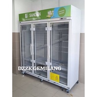 NEW SANDEN Inverter Tech R290a 3 Door Chiller 1650L SPM-1800C c 5 Years Compressor Warranty