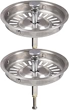 Talea 92mm Drain Plug for Old Sink, 2 Pieces Strainer Basket Stopper 3.62 inch, qs229c002*2-U