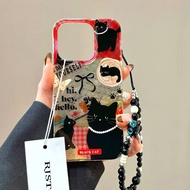 Phone Phone Case Suitable for iPhone 7 8 X XS XR XSMAX 11 12 13 14 15 16 17 Pro max Plus Air Retro B