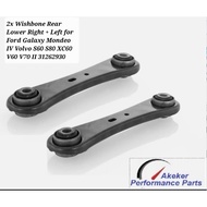 2x Wishbone Rear Lower Right + Left for Ford Galaxy Mondeo IV Volvo S60 S80 V60 V70 XC60 31262930 31