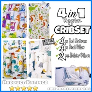 ◳ ✙ ¤ 5in1 Regular Cribset Baby mattress for newborn Infant Baby. BABY BED SET | Higaan ng baby