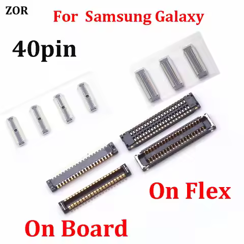 2pcs 40pin Lcd Display Screen Flex For Samsung Galaxy J7Pro A5 A5000 A5009 J7 Pro 2017 J730 F FN N F