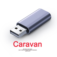 11# Caravan Crew การ์ดเสียง 3.5mm USB External sound card Audio Adapter ซาวด์การ์ด การ์ดเสียง การ์ดเ