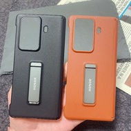 Original Honor Magic VS3 Leather Bracket Phone Case Luxury Business Soft Skin  Slim Thin Full Protec