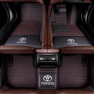 {TOYOTA}Toyota Esquire 7-Seater/8-Seater 3-row car mats Right hand drive Car Mat Waterproof Leather 
