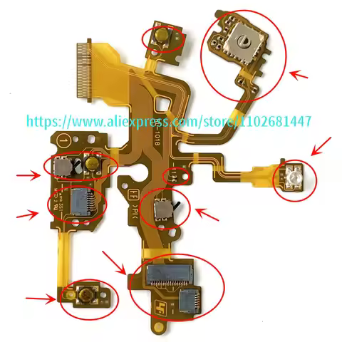 NEW For Sony A7 A7K A7R A7S Top Cover Shutter Release Button Flex Power Switch Mode Dial Flexible Ca