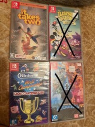 全新Switch game/ switch遊戲It Takes Two, Minecraft Legends