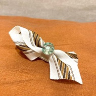 捲心酥蝴蝶結髮夾