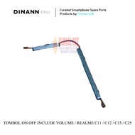 TOMBOL REALME C11 OUTER BUTTON ON OFF INCLUDES VOLUME / REALME C12 RUBBER BUTTON ON OFF VOL / C15 / 