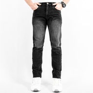 PREMIUM GIZMO - BLACK WASHED DENIM PANTS