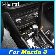 Car Wireless Charging 15W Fast Phone Charger Pad Trim Interior Decoration Accessories For Mazda 3 Axela BM BN 2018-2014