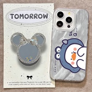 HP For oppo CASE Premiumhp Mirror Cute Anti-scratch Softcase Shockproof Case OPPOA15 A16 A17 a312020