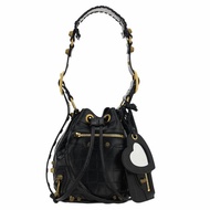 BALENCIAGA Le Cagole XS 水桶肩背包 黑色 702431 1000