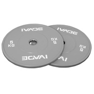 IRONTEC 5 kg x 2 Plates COLOR BUMPER (2" Hole) MD Model - IRONTEC