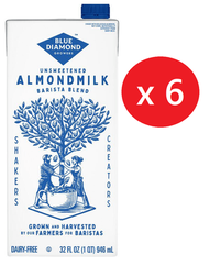Almond Breeze 無糖咖啡師調配級杏仁樂  946ml x 6  #素食 #杏仁奶