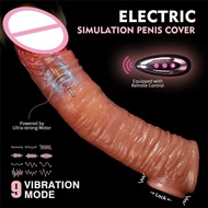 Penis endurance exerciser, hollow penis sleeve, men's wearable penis sleeve, 9 types of vibration se
