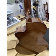 guitar 38 inch olive tree brown