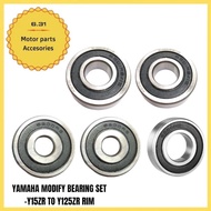 Y15ZR MODIFY Y125ZR SPORT RIM BEARING SET 6004 6300 6301 SPECIAL 15MM HOLE bearing 6300 6301 SEPCIAL