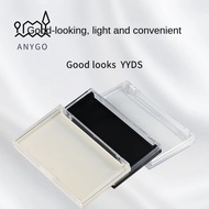 YRBWDYZDH Eyelash Storage Box,  Square Shape False Lashes Show Box, Plastic Storage Box