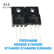 5/2Pcs Original FSF05A60B K8A60D K10A60D K15A60D K16A60W K20A60U TO-220F MOSFET Power Transistors fo