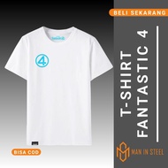 T-shirt Tees Distro Fantastic 4 Premium Marvel