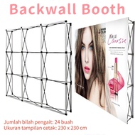 Spiderwall Pole Frame Backwall Booth Stand Display Event Jumbo Banner Exhibition Extend Backdrop Ext