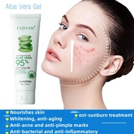Moisturizing Aloe vera gel remove acne marks Control Oil Remover hydrating moisturizing Soothing &amp; Moisture 92% Aloe Vera Gel Serum