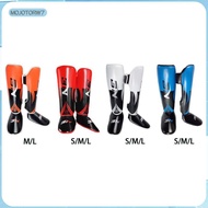[mojotorw7] Soccer Shin Guards with Pads Martial Arts Calf Sleeve Martial Arts Gear for Kick Boxing 