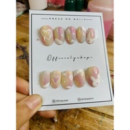 Press on nails rainbow rabbit | Cute Fake Nails | Cute Fake Nails