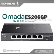 Tp-Link ES206GP New Omada 6-Port Gigabit Easy Managed Switch with 4-Port PoE+