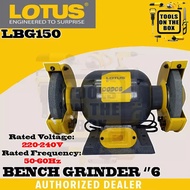 Lotus Bench Grinder 6 LBG150 Heavy Duty