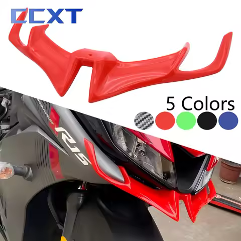 For Yamaha YZF R15 V3.0 2017-2020 Front Fairing Winglet Wing Cover Trim For BAJAJ Pulsar RS 200 RS20