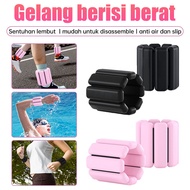 BOJNICE Adjustable Wrist & Ankle Weight Bangles - Weight Bracelet - Foot Weights - Hand Weights