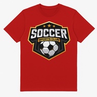 HD PRINTING SOCCER CLUB DESIGN 175GSM PREMIUM COTTON ROUND NECK T-SHIRT